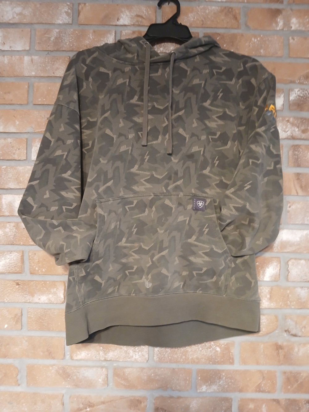 Ariat Rebar Camo Hoodie Men's Large Work Pullover